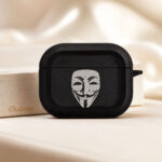 کیس ایرپاد پرو 2 طرح Anonymous Guy Fawkes مشکی