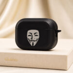 کیس ایرپاد پرو 2 طرح Anonymous Guy Fawkes مشکی
