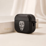 کیس ایرپاد پرو 2 طرح Anonymous Guy Fawkes مشکی
