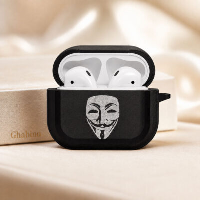 کیس ایرپاد پرو 2 طرح Anonymous Guy Fawkes مشکی