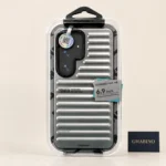 قاب سامسونگ Galaxy S26 Ultra Youngkit مدل 036C طرح چمدانی نقره‌ای