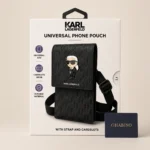 کیف دوشی کارل لاگرفلد Karl Lagerfeld KLWBSAMIPK Monogram Ikonik مشکی