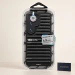 قاب سامسونگ Galaxy S26 Ultra Youngkit طرح چمدانی شیاردار مشکی