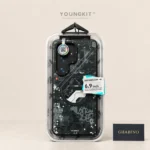 قاب سامسونگ Galaxy S26 Ultra Youngkit طرح Digital Camo خاکستری