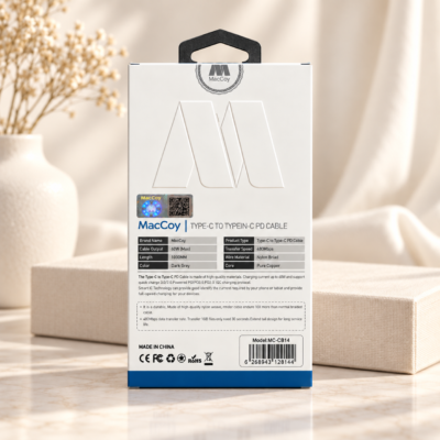 کابل MacCoy MC-CB14 Type-C to Type-C 60W