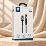 کابل شارژ کنفی تایپ C به تایپ C 60 وات MacCoy مدل MC-CB06