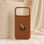 قاب آیفون 17 پرو مکس Santa Barbara Polo طرح چهار سوارکار قهوه‌ای