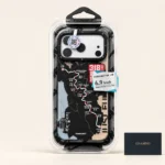 قاب آیفون 17 پرو مکس مگ سیف یانگ‌کیت Youngkit مدل 318 Road Route مشکی طرح نقشه مسیر